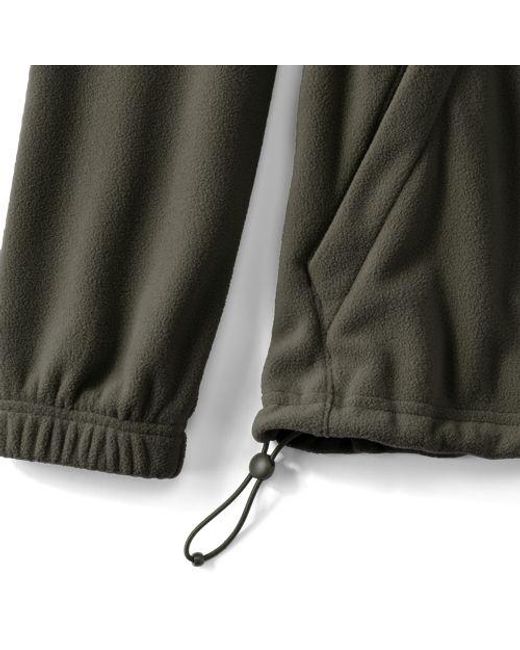 Lands' End Green Anyweather Fleece-Jacke Mit Kapuze, Damen, Größe:32-34 Regular, Polyester, By