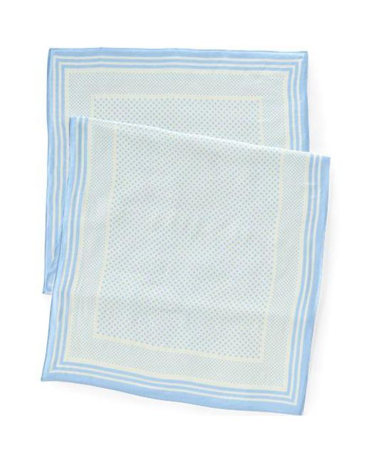 Lands' End Blue Fließender Schal, Damen, Größe:Null Regular, Viskose, By