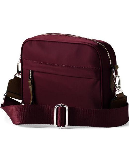 Lands' End Red Kleine Umhängetasche, Damen, Größe:Null Regular, Nylon, By