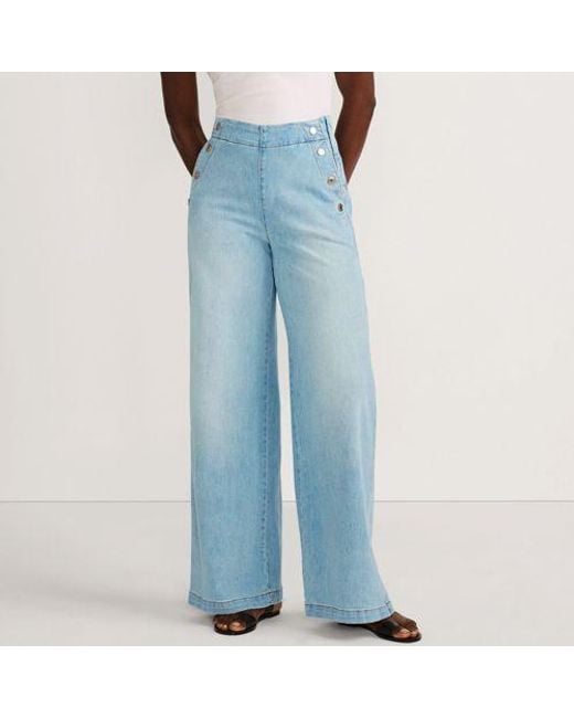 ZTFYKLIN Damen Jeans Mit Hoher Taille & Weitem Bein - Bequeme Baggy-Jeans Für Jeden Tag