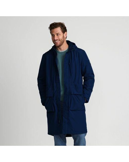 Lands' End Stadionmantel Squall, Herren, Größe:44-46 Regular, Nylon, By in Blue für Herren