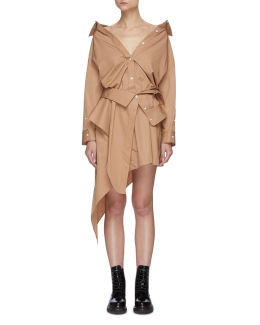 alexander wang deconstructed shirt