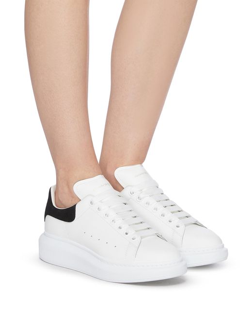 alexander mcqueen oversized sneakers womens