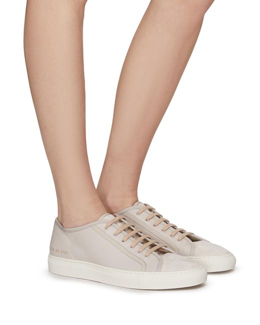 womens white common projects