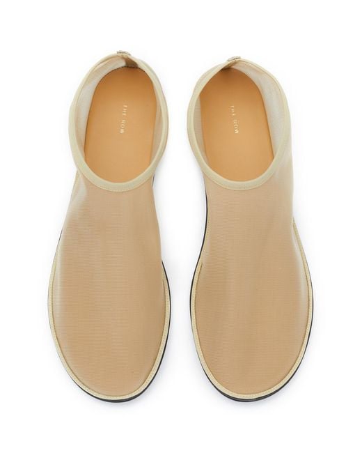 The Row Mesh Sock Slippers in White Lyst