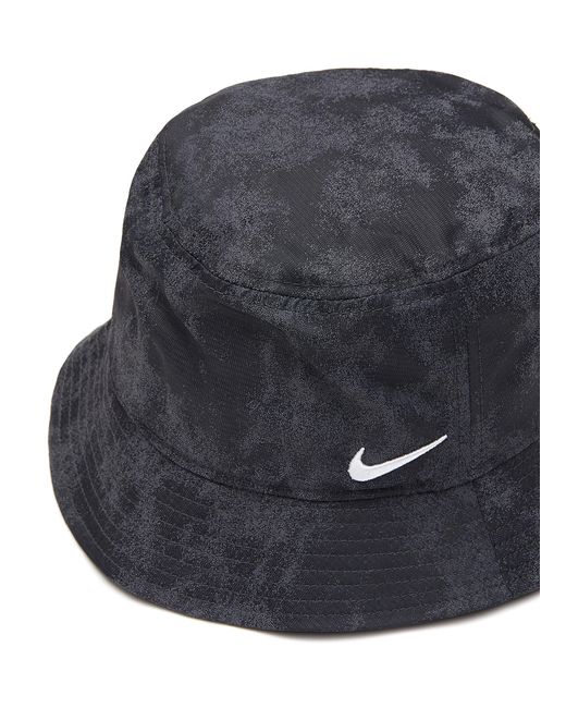 Nike Synthetic Classic Logo Embroidered Bucket Hat Men Accessories Hats &  Gloves Classic Logo Embroidered Bucket Hat in Black for Men - Lyst