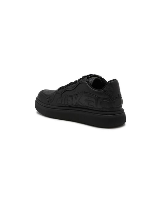 Alexander Wang Cloud Puff Logo Leather Sneakers in Black | Lyst