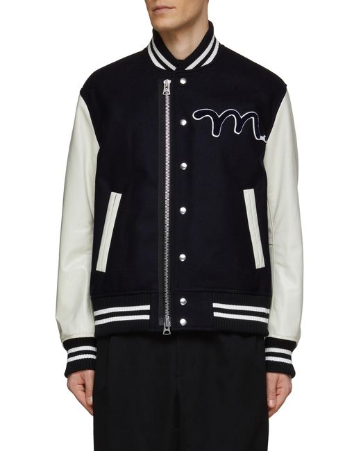 Sacai Wool Madsaki 'koolaid' Embroidery Varsity Jacket Men Clothing Jackets Madsaki 'koolaid