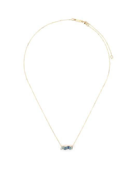 Suzanne Kalan Blue 'amalfi' Topaz 14k Gold Necklace Women Accessories Fine Jewellery Necklace 'amalfi' Topaz 14k Gold Necklace