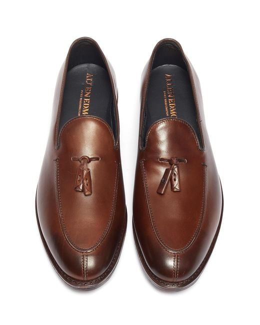 Allen Edmonds 'spring Street' Tassel Leather Loafers in Brown for Men - Save 30% - Lyst