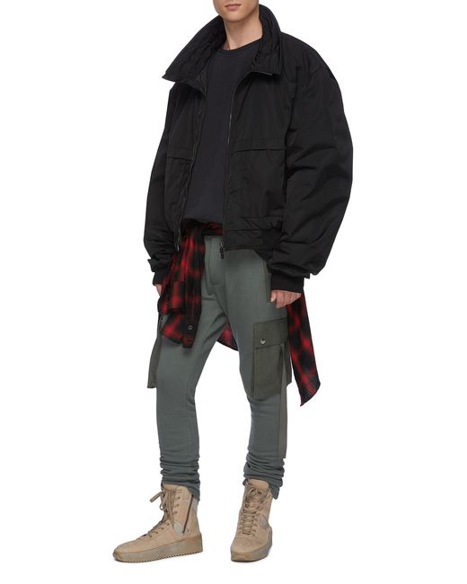 Front Pocket Ski Bomber Jacket 