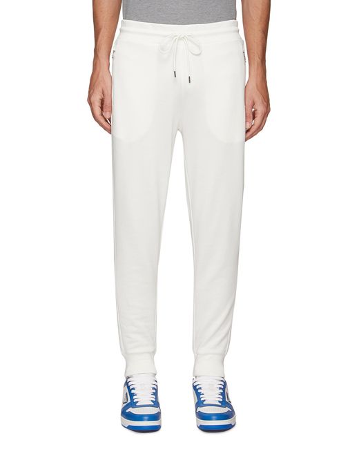 Moncler Logo Patch Cotton Sweatpants 
