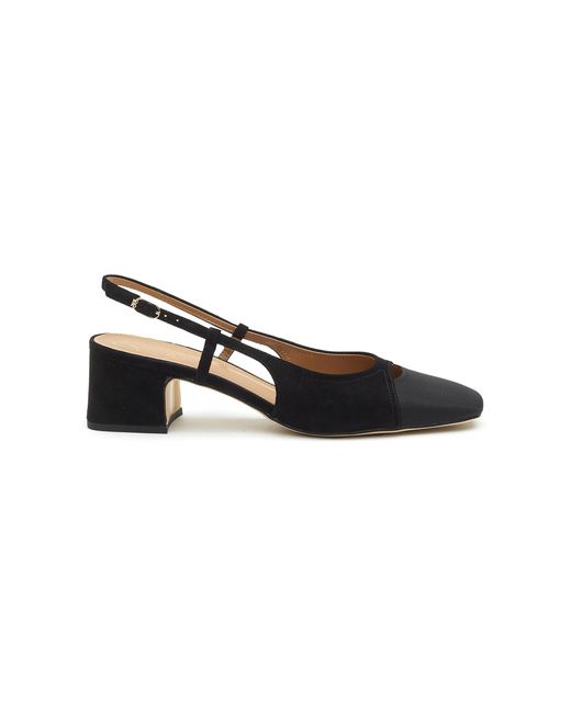 suede sling backs
