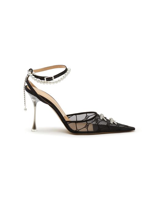 mach and mach black heels