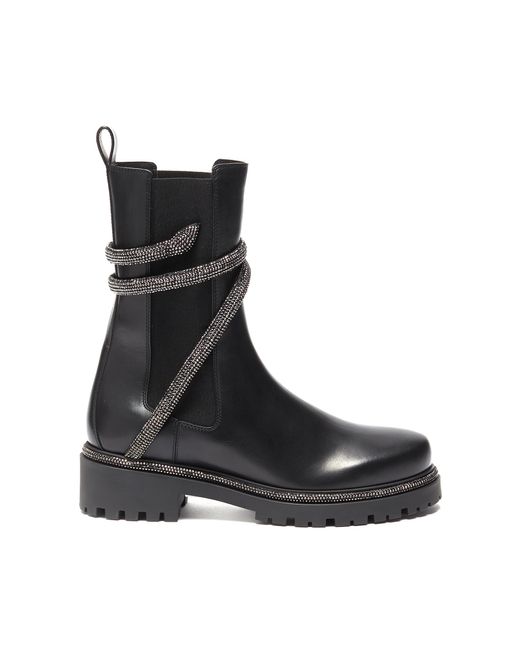 rene caovilla cleo black