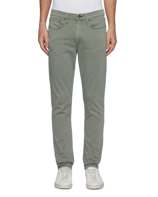 Rag & Bone Green 'fit 2' Mid Rise Aero Stretch Denim Jeans Men Clothing Pants & Shorts Straight 'fit 2' Mid Rise Aero Stretch Denim Jeans for men
