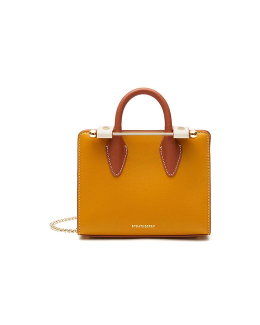 Strathberry 'the ' Nano Leather Tote Bag Women Bags Shoulder Bags ...