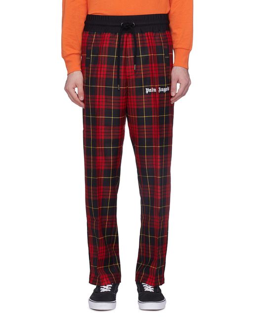 Plaid Track Pants  GStyle USA