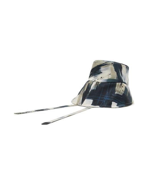 Eugenia Kim Ally Satin Bucket Hat in Blue Lyst