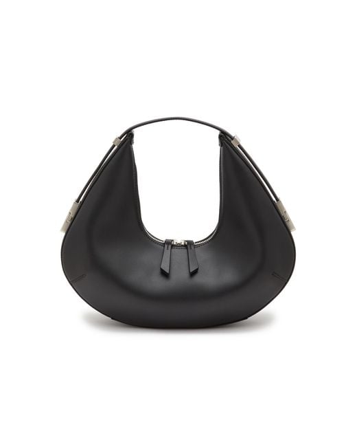 OSOI Small 'toni' Adjustable Strap Leather Hobo Bag in Black Lyst