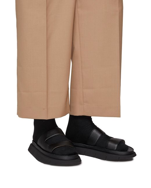 platform mens sandals