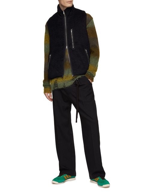 Song For The Mute Zip Up Camper Vest in Blue for Men Lyst