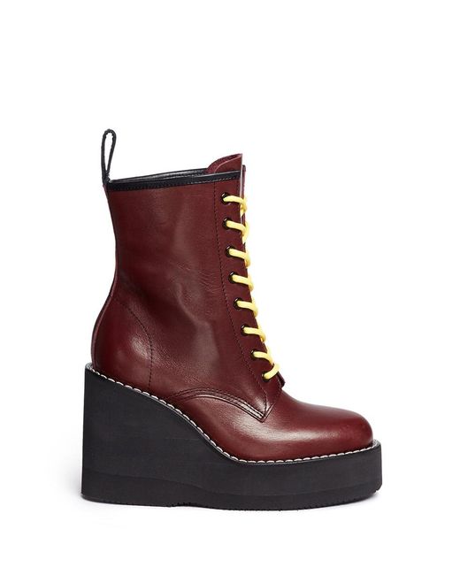 sashia platform combat boot