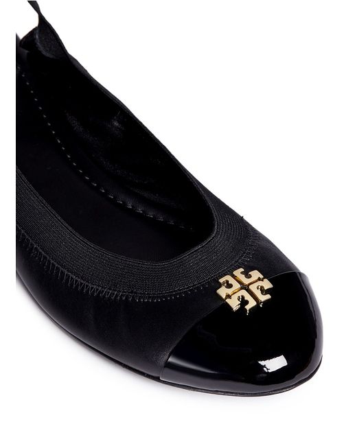 toe cap slingback ballet flats