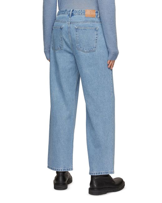 LE17SEPTEMBRE Lightweight Straight Leg Jeans in Blue for Men | Lyst