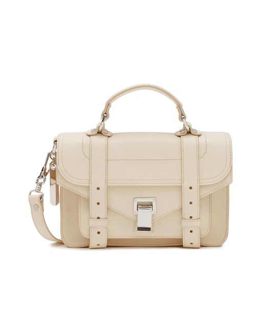 Proenza Schouler 'ps1' Tiny Top Flap Leather Messenger Bag Women Bags ...