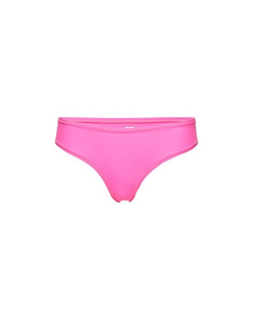 Skims Synthetic 'fits Everybody' Thong Women Clothing Lingerie And
