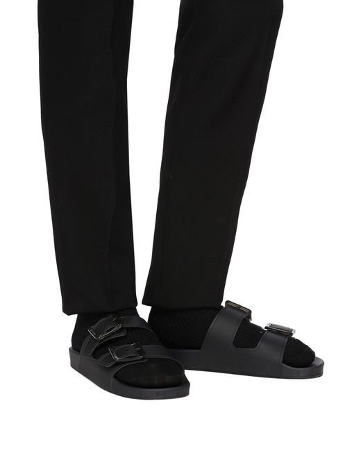 double strap flatform sandals