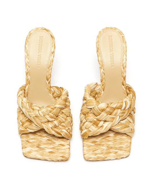 bottega raffia mules