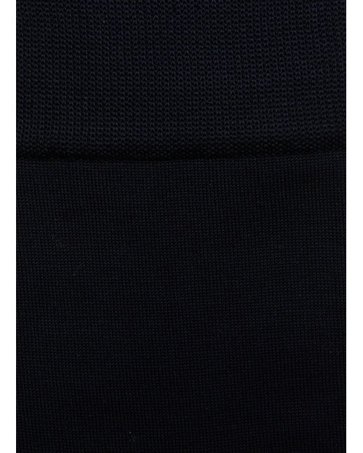 FALKE Tiago Cotton Blend Crew Socks in Black for Men | Lyst