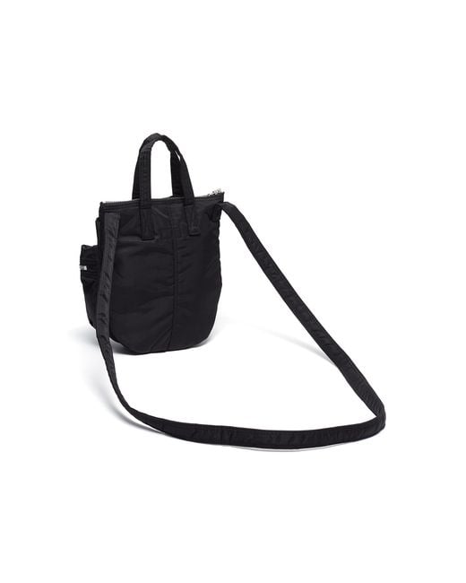 Sacai X Porter Yoshida & Co. Zip Pocket Nylon Crossbody Bag in