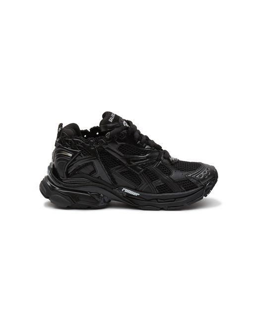 Balenciaga runner Chunky Sole Mesh Low Top Sneakers in Black Lyst