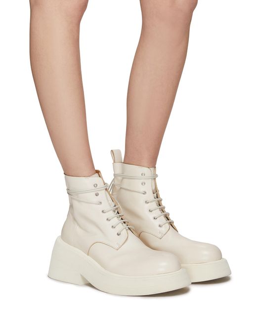 Marsell clearance white boots