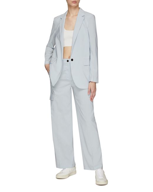 theory flap pocket jacket