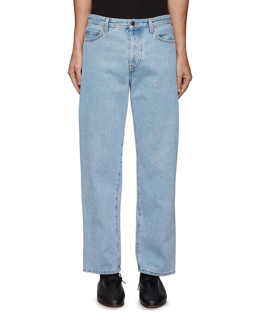The Row Blue 'morton' Straight Leg Organic Denim Jeans for men
