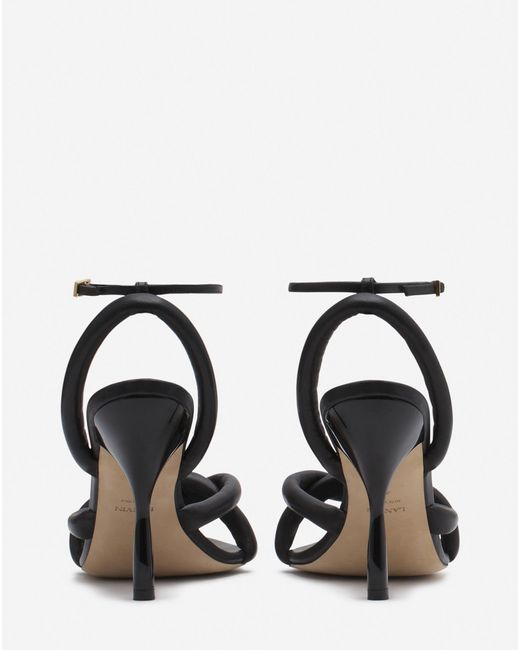 Lanvin White Rythms By Leather Sandals