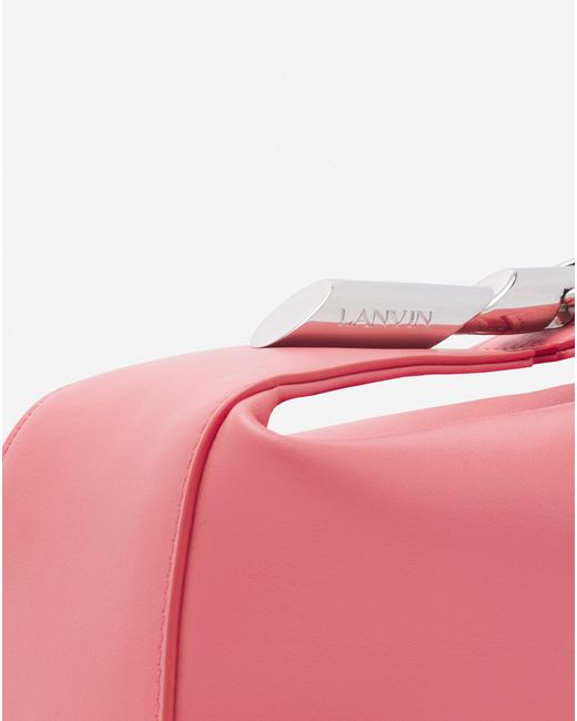 Lanvin Pink Haute Séquence Leather Clutch Bag