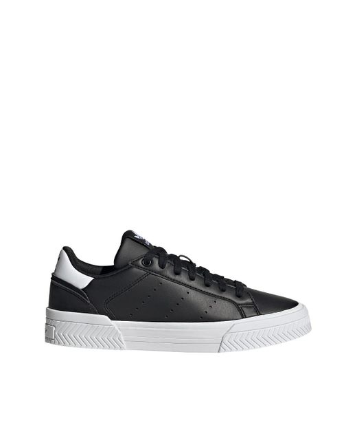 Zapatillas de piel Court Tourino adidas Originals de color Negro - 12 % de  descuento | Lyst