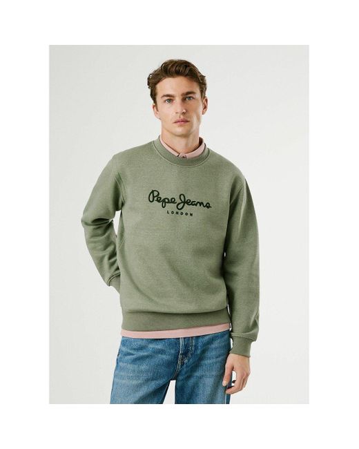 Sudadera de cuello redondo Macbeth Pepe Jeans de hombre de color Green