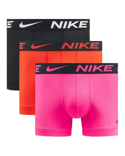 Lote de 3 bóxers Dri-fit essential micro Nike de hombre de color Pink