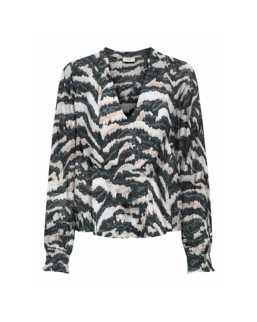 Blusa estampada Jdy de color Gray