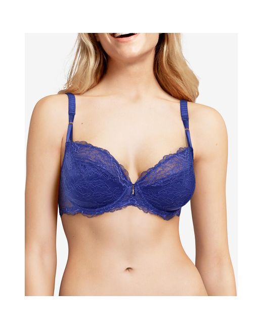 Sujetador envolvente Waltz Chantelle de color Blue