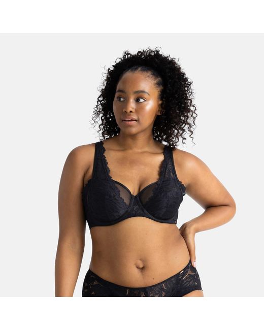 Sujetador envolvente de encaje Raelynn de DORINA de color Negro Lyst