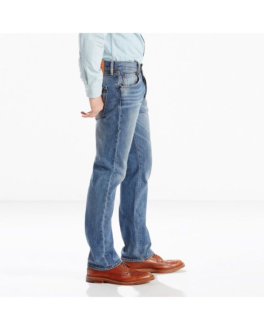 Levi&#39;s Straight Cut Big And Tall 501 Jeans in Blue for Men | Lyst