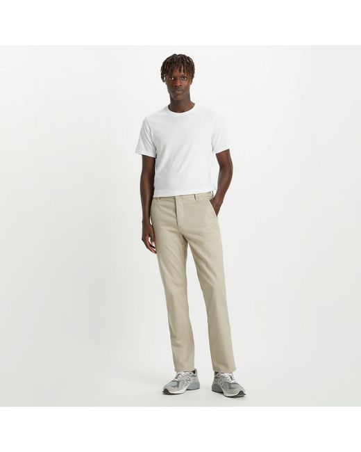Pantalón chino slim tapered stretch Alpha Original Dockers de hombre de color White