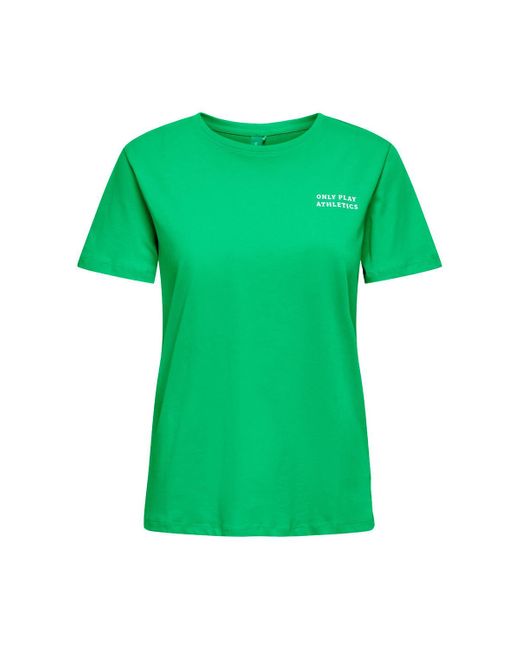 Camiseta Leonore corte amplio Only Play de color Green